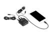 BOYA 2 Person Digital Lavalier Microphone with Output Cable for Computer Black BY-DM20 Lightning/USB-C/USB iPhone/iPad/Smartphone/Tablet/Mac/PC