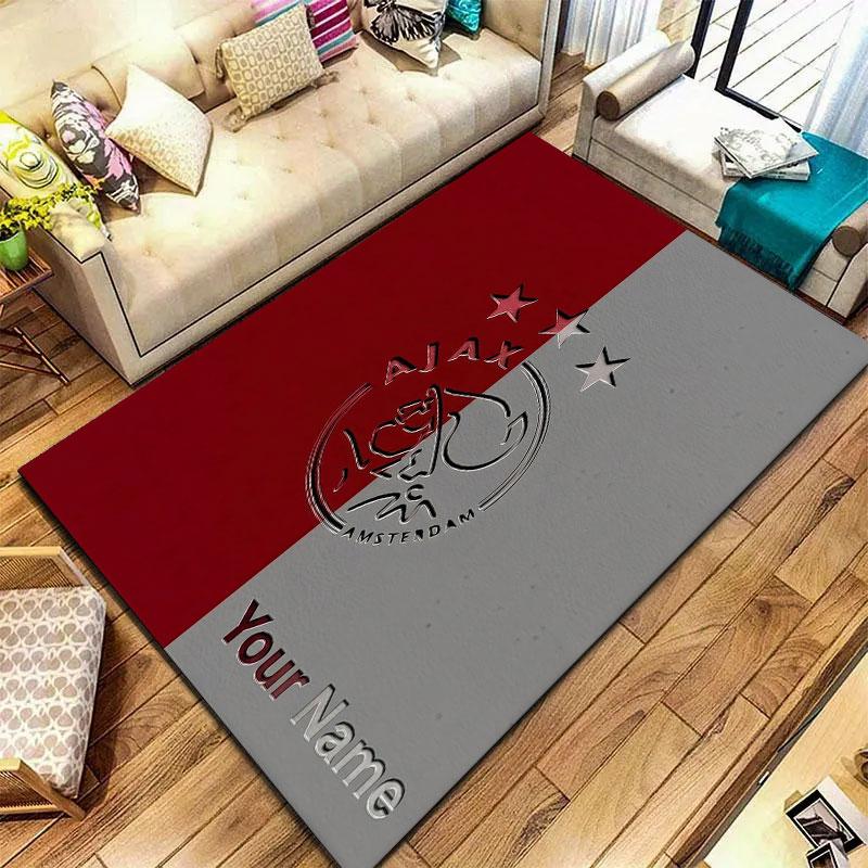 AFC Ajax Custom Name Carpet Rug for Living Room Bedroom Home Sofa Decoration,Kids play Non-slip Floor Mat