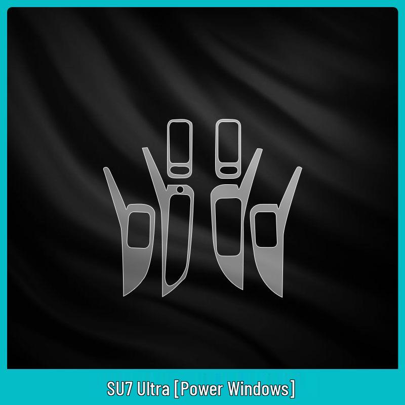 Защитная пленка на приборную панель Xiaomi SU7 Ultra - Закаленное салонное стекло для навигационного управления