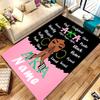 Custom personalization Alpha Kappa Alpha logo Area Rug - Perfect For Kitchen, Bathroom,Laundry Room Decor Large Size Available,Gift All Seasons