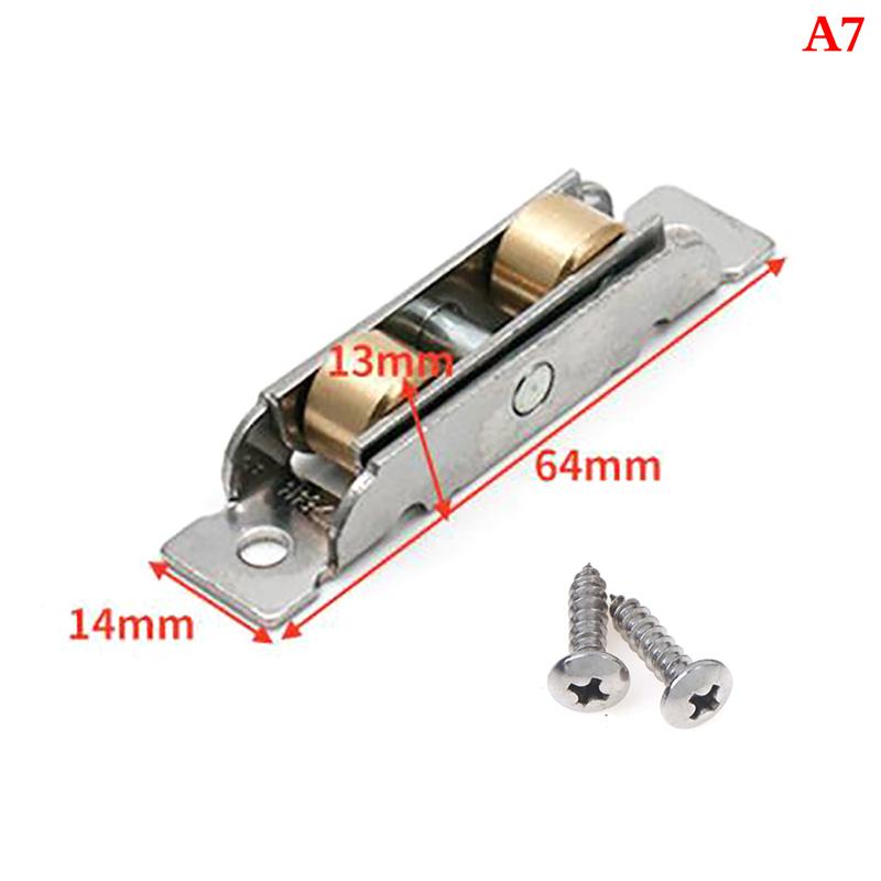Раздвижные колеса Ролики Тяжелые бесшумные ролики для раздвижных дверей из нержавеющей стали Мебельная фурнитура
