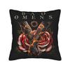 Bads Omensss Do You Feel Love Tour Pillow Cover Graphic Cushion Cover Novelty Pillow Case For Wedding Party Home Decor