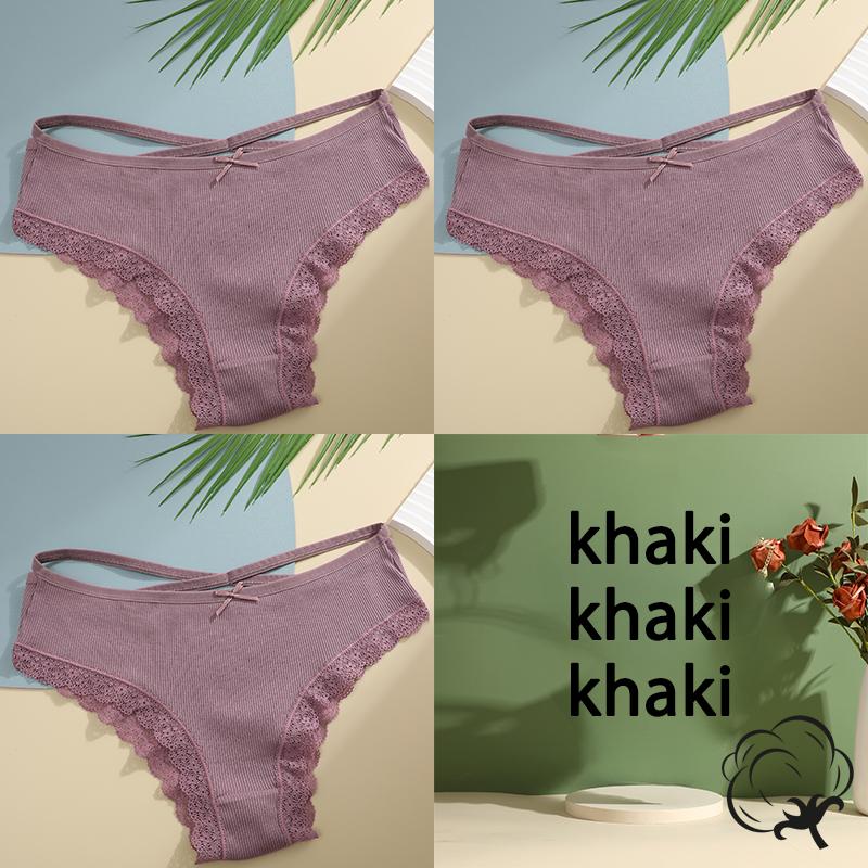 FINETOO 3 шт./компл. хлопковые трусы женские трусики со средней талией сексуальное нижнее белье женское нижнее белье трусики с бантиками удобные женские