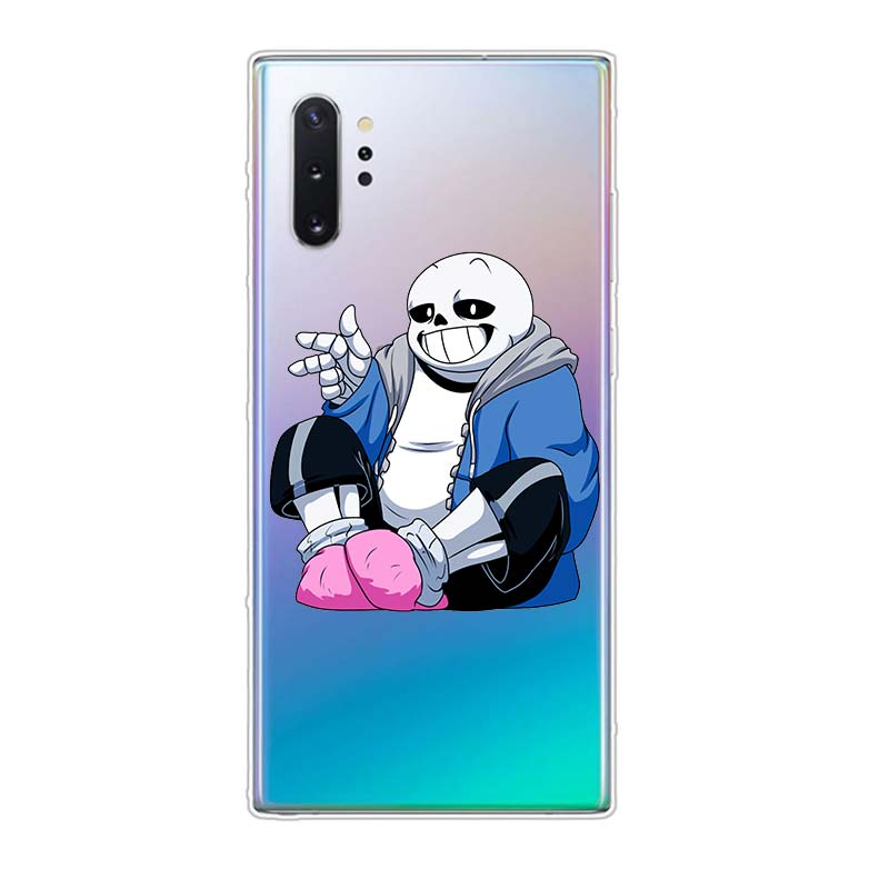Чехол для телефона Undertale Sans Anime для Samsung Galaxy Note 20 10 9 8 Plus Ultra Lite M31 M31S M10 M10S M20 M21 M30