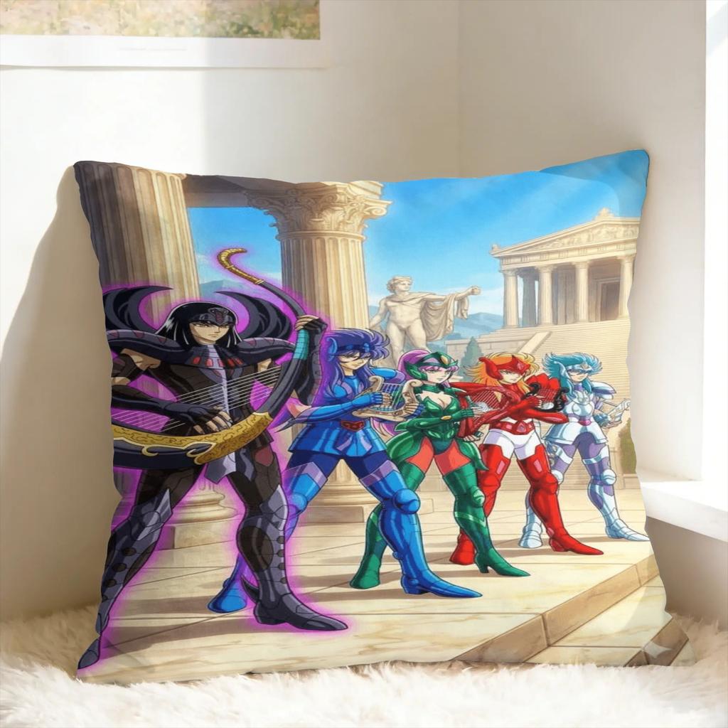 Pillow Cover The Knights Saint Seiya Morden Pillow Case For Living Room Sofa Pillowcases