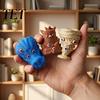 Милые офисные украшения для стола, 3D-печатная фигурка шторма, торнадо, урагана, игрушка «стихийное бедствие» с силиконовыми гаджетами для снятия стресса, мягкая текстура