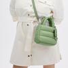Coach Подушка 21 Застежка-кнопка Сумка-тоут из кожи наппа Сумка для покупок Сумка через плечо Маленькая женская сумка-тоут Светло-фисташковый CL592-LHTY6