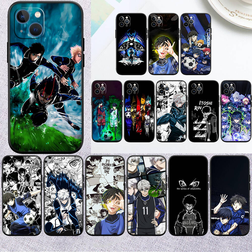 MH58 Футбольный Синий Замок Чехол для Телефона для iPhone 7 8 11 12 13 14 15 16 17 16E XS Pro Max XR X SE Air