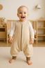 Muslin sleeping bag for children with legs L 9-24 months summer TOG 1.0 - cream