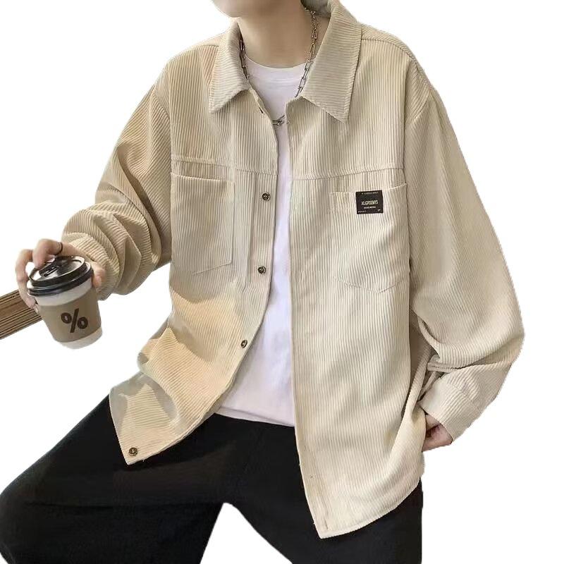Men's Retro Japanese Loose Fit Jacket - Trendy Autumn Casual Outerwear for Couples