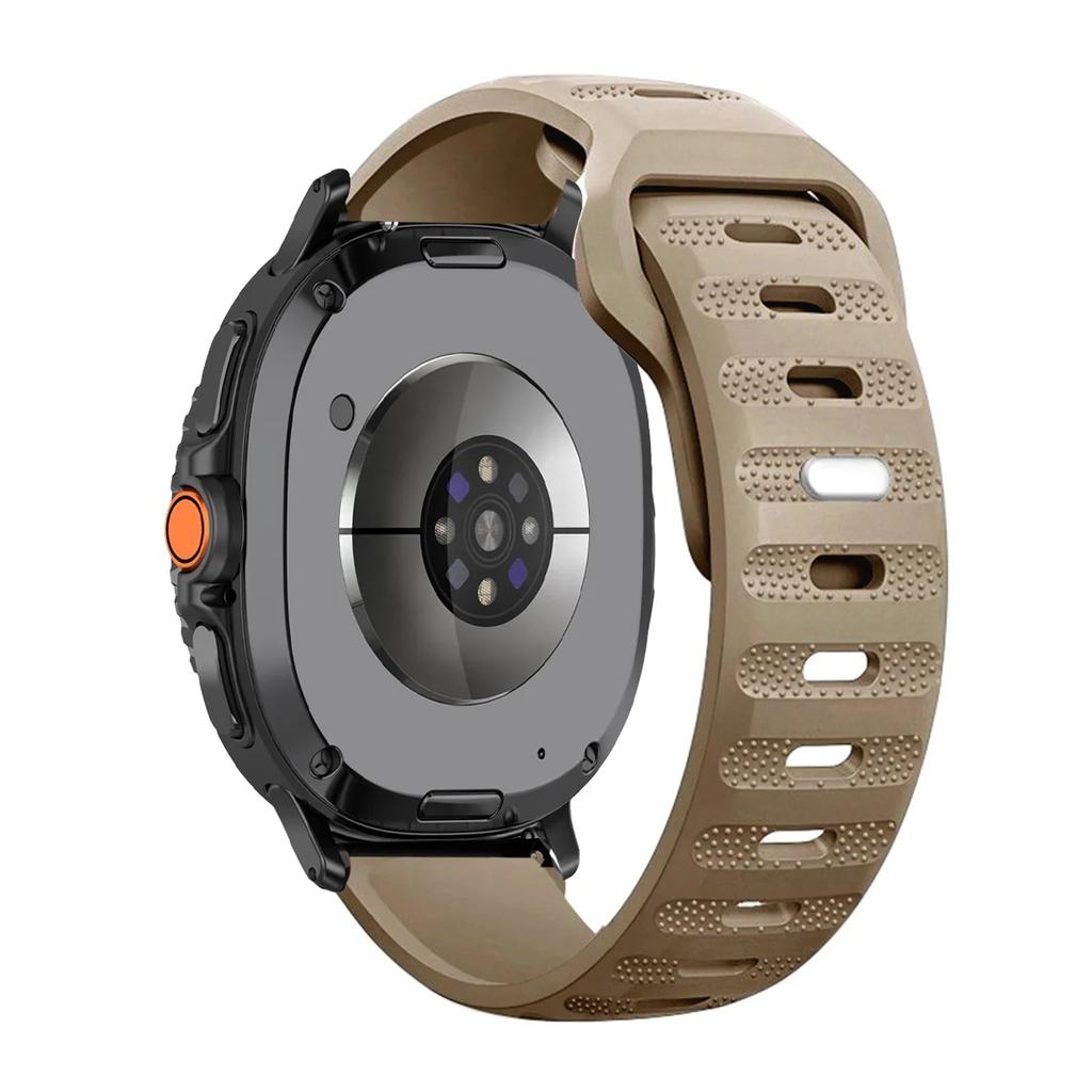 Силиконовый ремешок без зазоров для Samsung Watch 8 40/44 мм 8 Classic 46 мм Ремешки для Galaxy Watch Ultra(2025) Аксессуары для браслетов