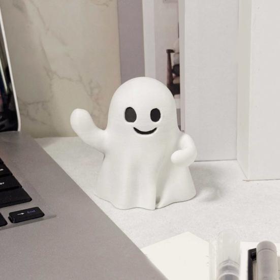 Ghost Pen Holder Halloween Desk Organizer Cute Ghost Spooky