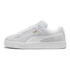 Puma Замшевые XL Удобные Универсальные Модные Низкие Кроссовки Унисекс Белые 395205-22