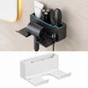 1Pc Wall Mounted Hair Straightener Holder Punch-Free Hair Dryer Bracket  Home Use