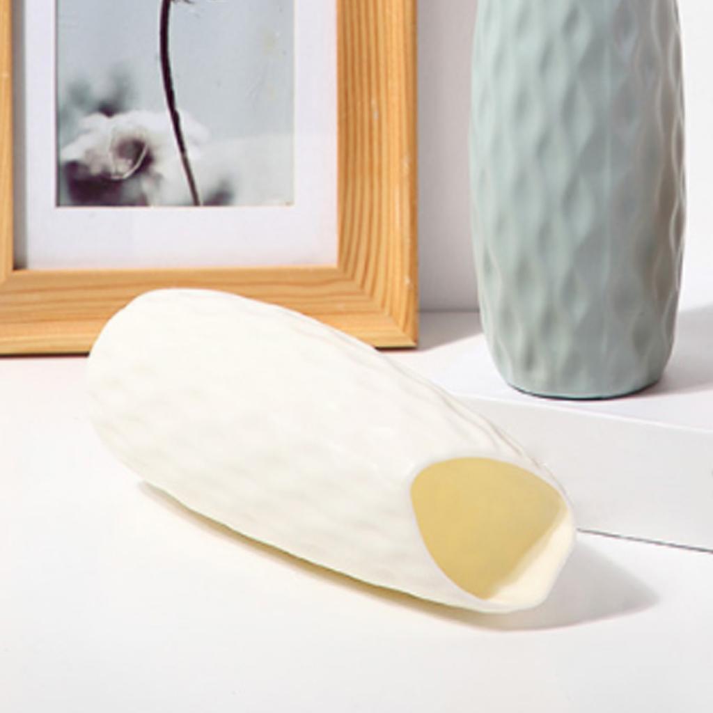 Ваза для цветов в скандинавском стиле, имитация вазы для цветов, украшение для гостиной, столовой, тип C, белый цвет