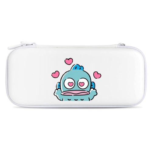 Witch Hangyodon Case/Romper for Switch/Switch OLED Models, Waterproof, Dustproof, and Stain-Resistant, Holds 15 Game Cards, Shockproof, and Includes S