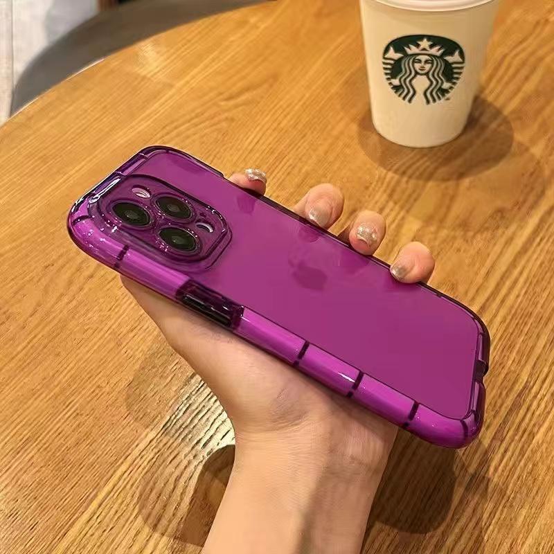 Роскошный прозрачный противоударный чехол для телефона для iPhone 15 Pro Max 14 13 12 11 X Xs Max XR 7 8 Plus Прозрачная бамперная крышка с ночной подсветкой