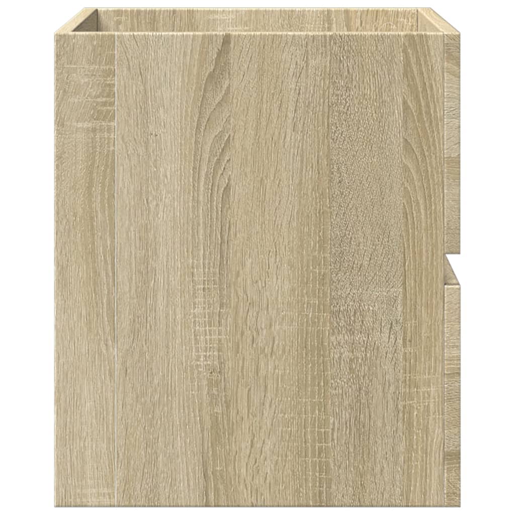 Bathroom Vanity Cabinet in Sonoma Oak 41 x 38.5 x 45 cm Particleboard