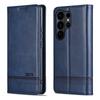 Магнитный кожаный чехол для телефона Samsung S26 S25 Edge S24 Ultra S23 S22 S21 FE S20 Plus 5G с карманом-слотом для карт, кошелек, книга-раскладушка