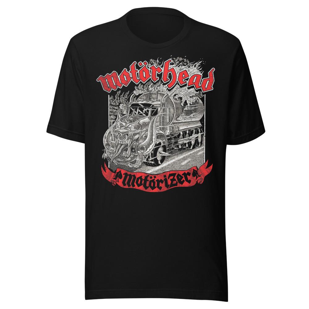 Футболка Motorhead Motorizer Stakes Черная Новая Унисекс Футболка