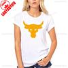 Women Men Cotton T Shirt Brahma Bull The Rock Project Gym TShirt Casual Fashion Streetwear Ropa Hombre Camisetas De Mujer Custom