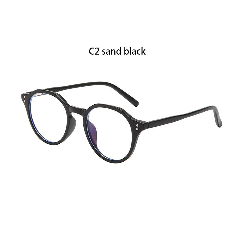 Anti-Blue Light Glasses Classic Round Eyewear Women Men Luxury Eyeglasses Blue Light Blocking Man Lady Computer Eyeglasses