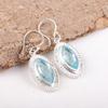 Sky Blue Topaz Gemstone Earrings , Handmade Gorgeous Jewelry, 925 Solid Sterling Silver Jewelry, Everyday Earrings For Wedding Gift