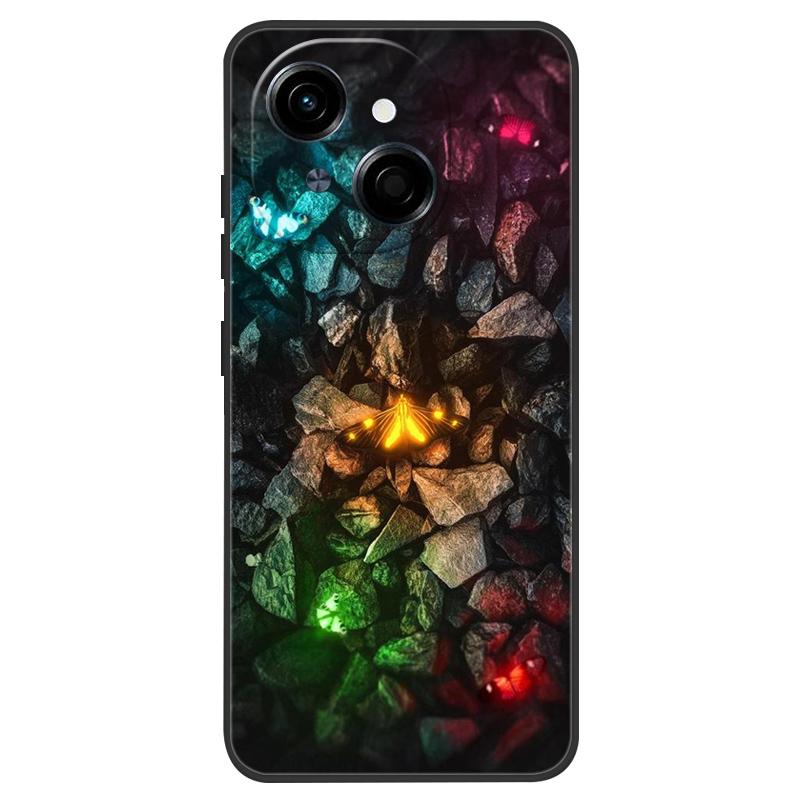 Для Tecno Spark Go 1 4G Чехол Силиконовый Роскошный Космический Мягкий Бампер для Tecno Spark Go 2025 Чехол для Телефона TPU Funda Go1 Модная Сумка