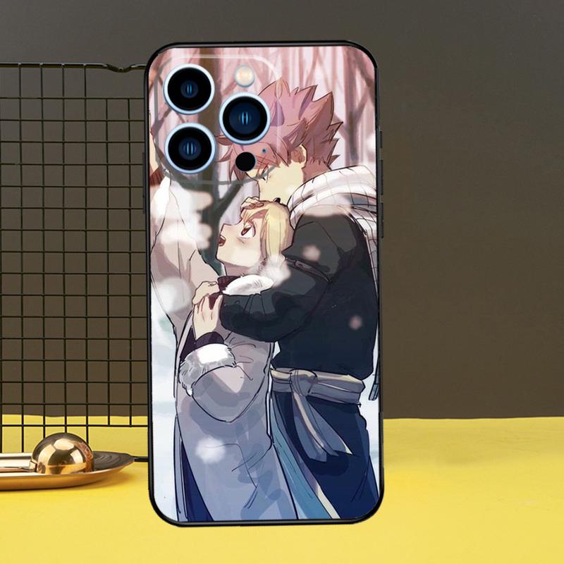 Чехол для телефона «Хвост феи» в стиле аниме для iPhone 12 13 Mini 11 14 Pro Max X XS XR Max 7 8 Plus SE, мягкий чехол Fundas