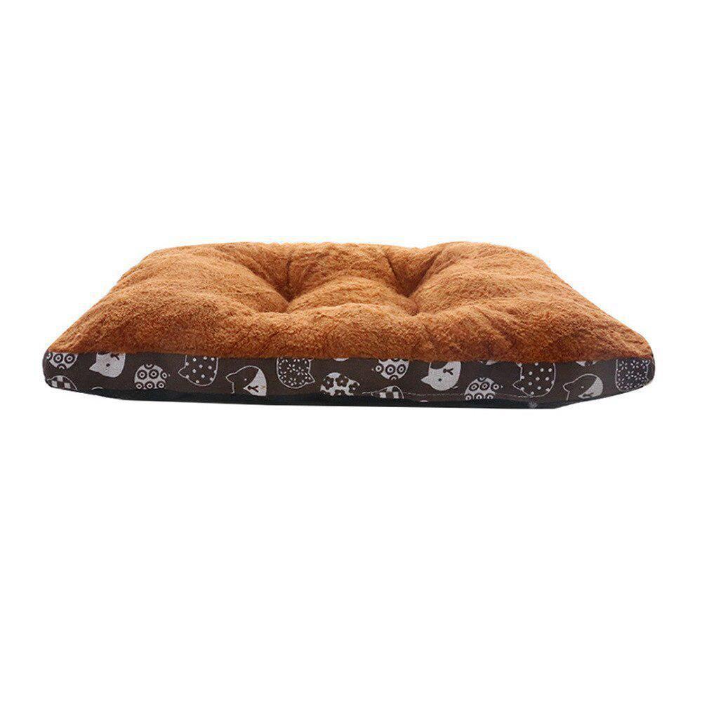 Мягкое фланелевое одеяло для домашних животных, утолщенный флисовый коврик для домашних животных, коврик для щенка, собаки, кошки, диванная подушка, согревающий спальный чехол для кошек, домашний ковер