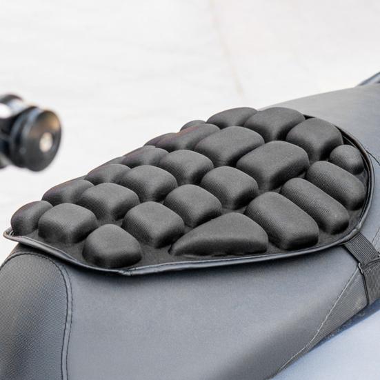 Подушка сиденья мотоцикла Дышащая подушка из EVA-резины и губки Подушка для езды на дальние расстояния Дорожная амортизирующая подушка сиденья