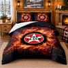 Printed 3Pcs Bedding Set The Clash Pattern Bed Sheet Pillowcase For Bedroom Decor