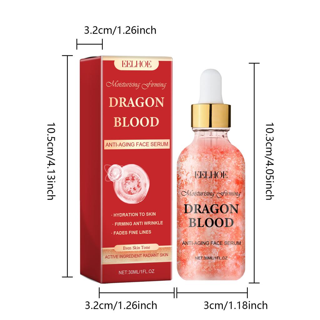 Dragon Blood Wrinkle Remove Face Serum Anti-Aging Firming Lifting Whitening Moisturizing Improve Dry Rough Skin Care Cosmetics