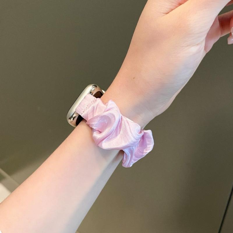 Для Apple Watch 8 9 10 Ремешок для Apple Watch iwatch 11 SE Чувство Французский Жемчужный Повязка-ремешок