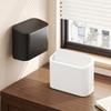 Dual-Purpose Swing-Top Trash Can Portable Wall-mounted Garbage Can  Dressing Table