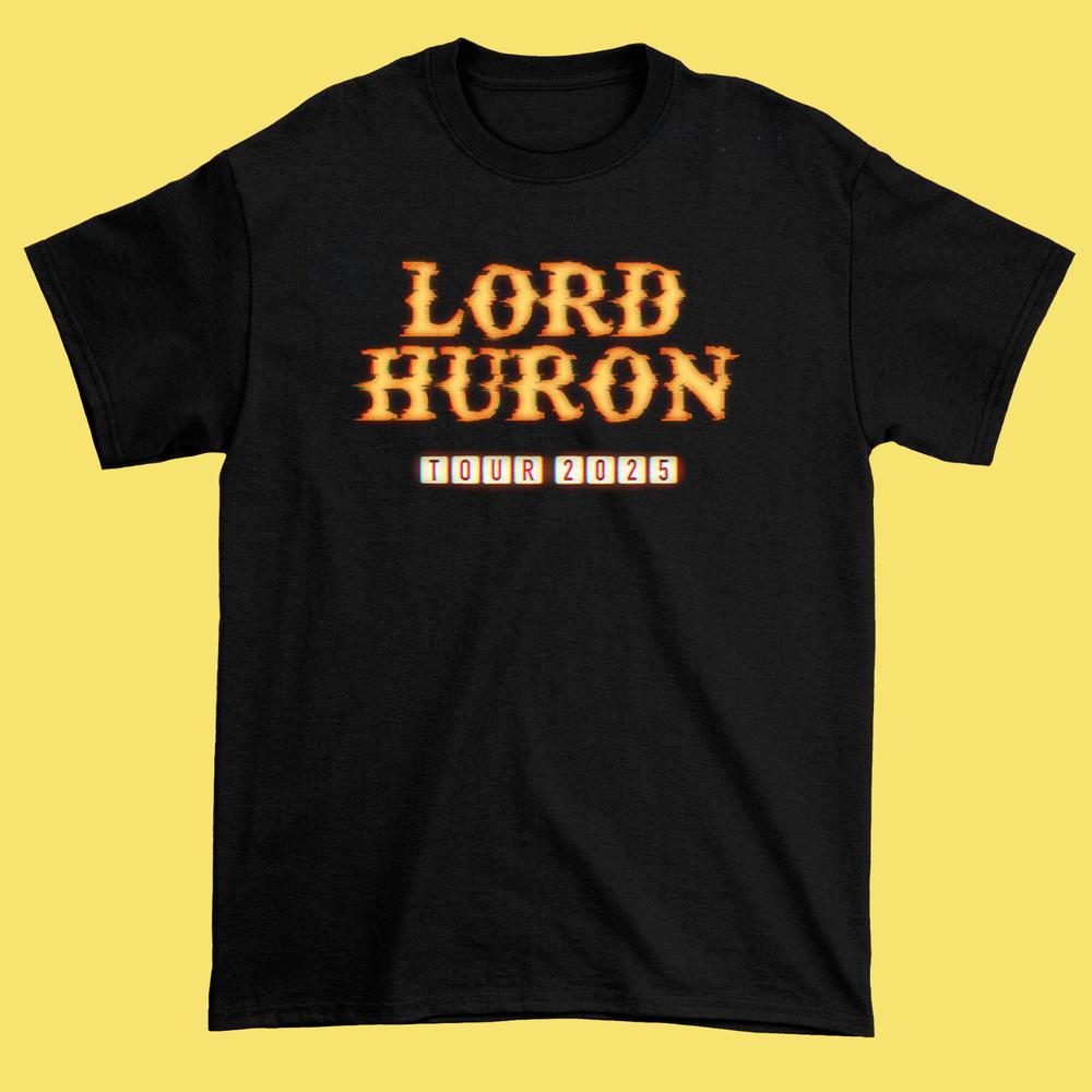 Lord Huron Logo Black Cotton Shirt Full size Unisex BS634 Unisex T-Shirt