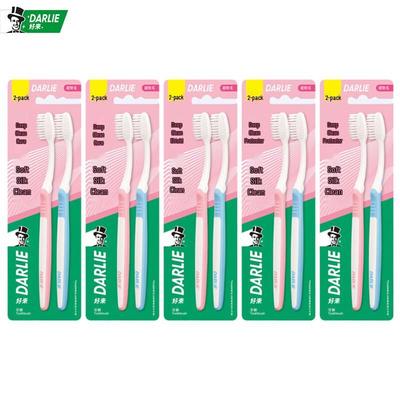 Зубные щетки Silky Clean с мягкой щетиной, 10 шт.