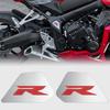 WOOGA Заполнитель рамы из нержавеющей стали Боковая накладка Отделка Эмблема Type R Для Honda CBR 650R CB650R 2019-2025 (красный)