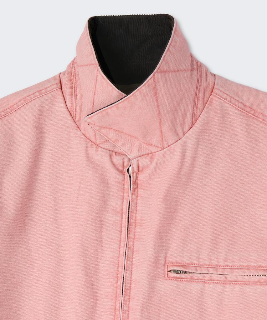 Musinsa Standard Pigment Canvas Work Jacket [Desert Pink]