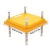 220V Height Adjustable Chicken Brooder Heating Plate for Chick Providing Cozy Warmth in Cold Weather