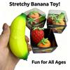 Schylling Needoh Groovy Fruit  3 Pack Set Squish Sensory Toy Squeeze Stress Relief Fidget Toy Travel Pocket Anti-Anxiety Gift
