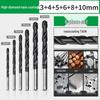 Nano Twist M35 Cobalt Straight Shank Drill Bit: Industrial-Grade with Large Capacity Spiral Flute for Fast Chip Removal