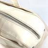 CHANEL CC CC Mark logo Tote Bag Shoulder Bag Hand Bag Leather/Canvas Beige/White