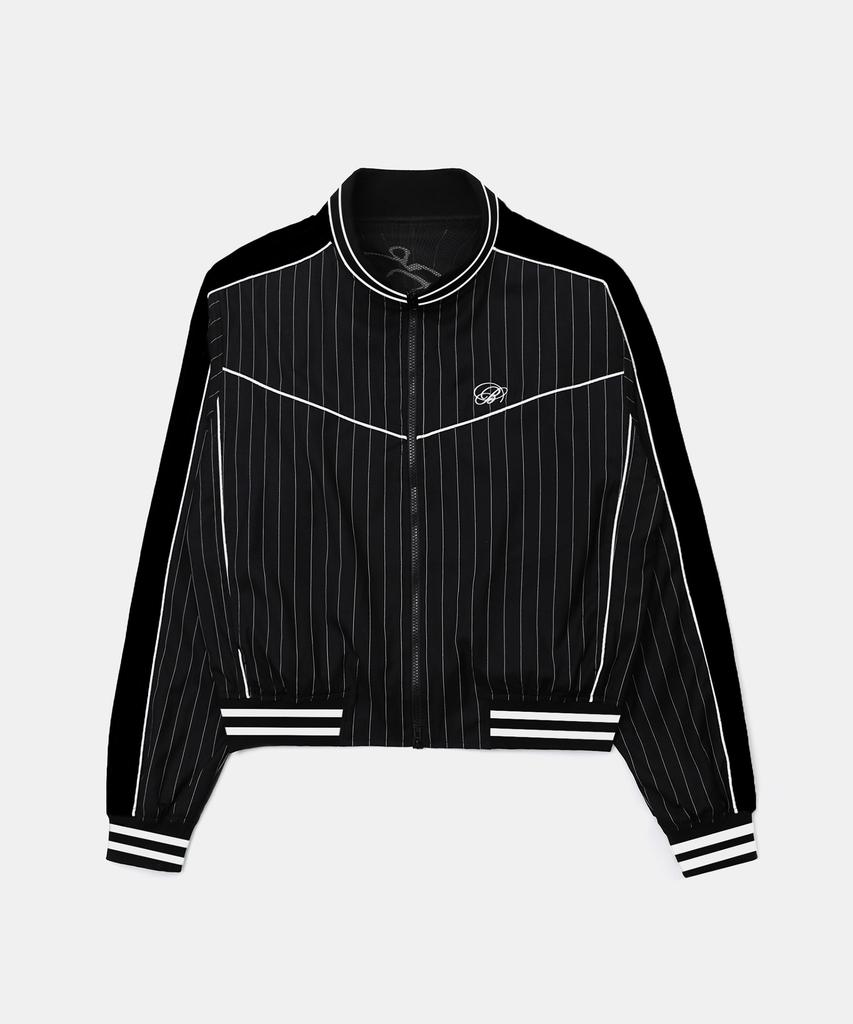 Спортивная куртка Badblood Dark Classic в тонкую полоску - Черная