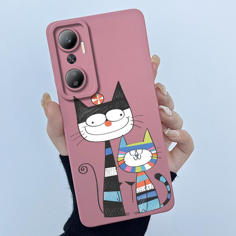 Для Infinix Hot 20 4G X6826 X6826B X6826C / Hot20 5G X666 X666B Чехол Мягкий Силиконовый Чехол для Телефона Сладкий Расписной Мужской Печатный Чехол