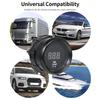 2"" 52mm Oil Temperature Gauge DC 12V Digital LED Display Meter Kit with Sensor Alarm Function for