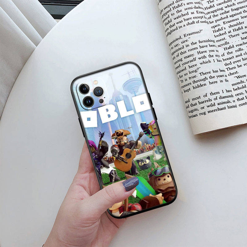 IR21 R-Robloxs Чехол для Samsung A06 A35 A25 A24 A15 A05S A05 M55 M35 M15 A02 A12 A13 A10 A16 A20 A30 A22 A31 A32 A33 A42 A50