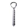 Gifts Classic Fancy Dress for Men Black & White Skinny Tie Music Tie Piano Keyboard Necktie