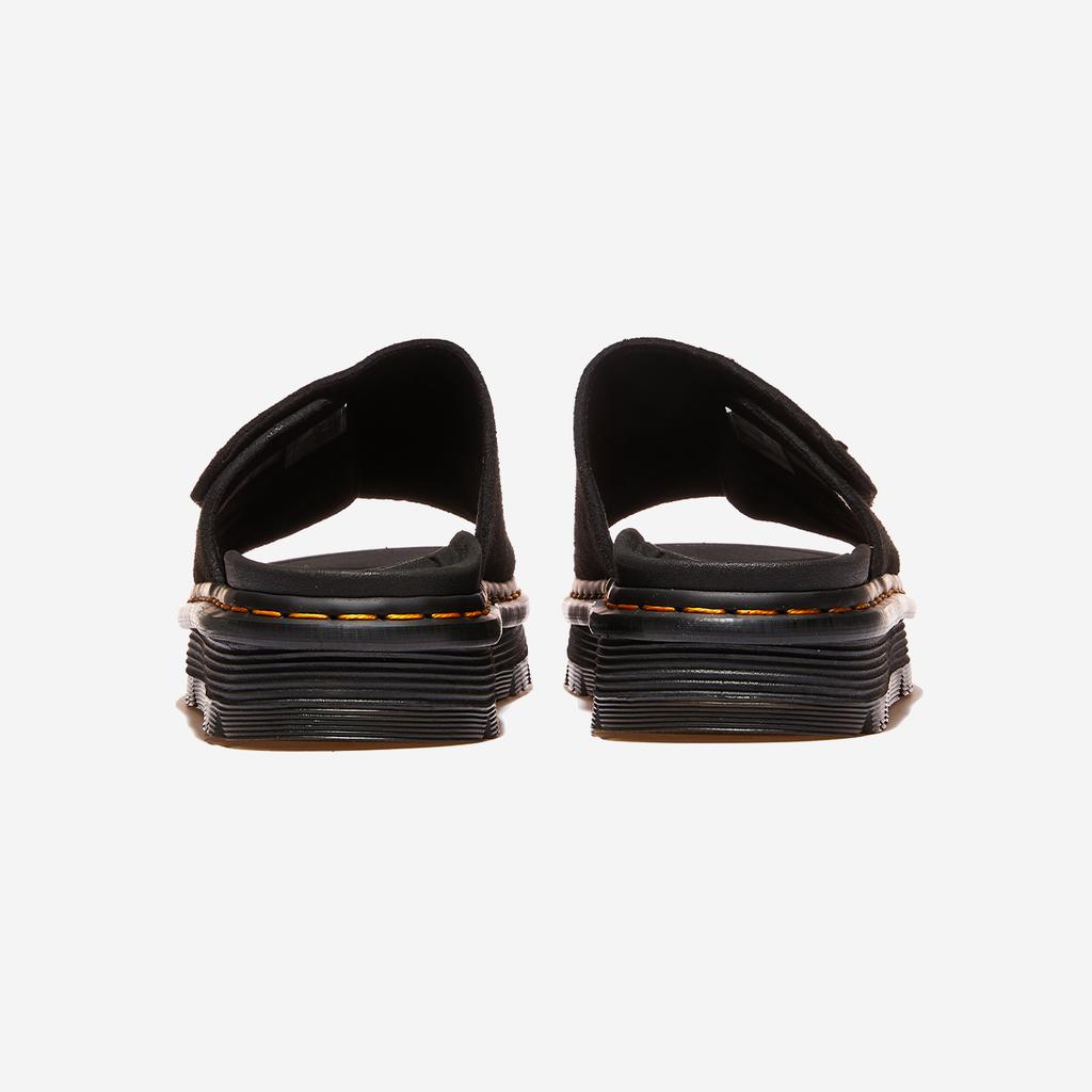 Dr. Martens Zev-Jack Слайд [DMT42409001-ЧЕРНЫЙ ELASTИЧНЫЙ ЗАМШ