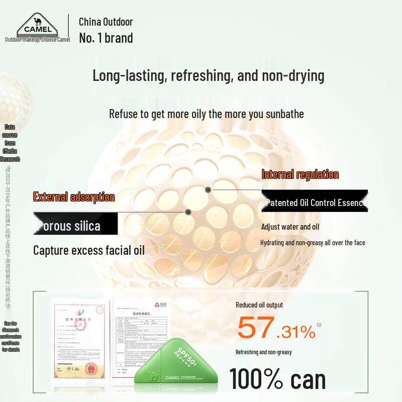 Camel Отбеливающий солнцезащитный крем с защитой от солнца SPF50+